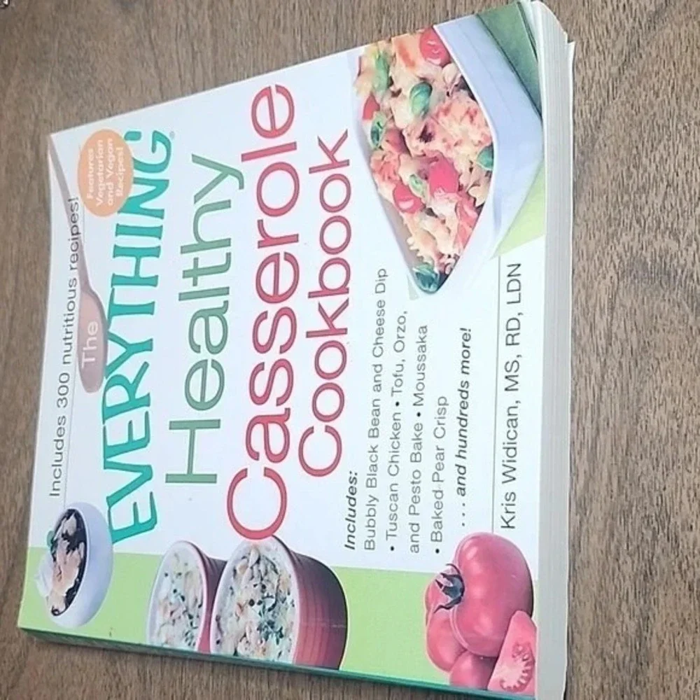 The Everything Healthy‎ Casserole Cookbook by Kristen Widican, Paperback
